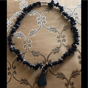 Glass Rock Necklace